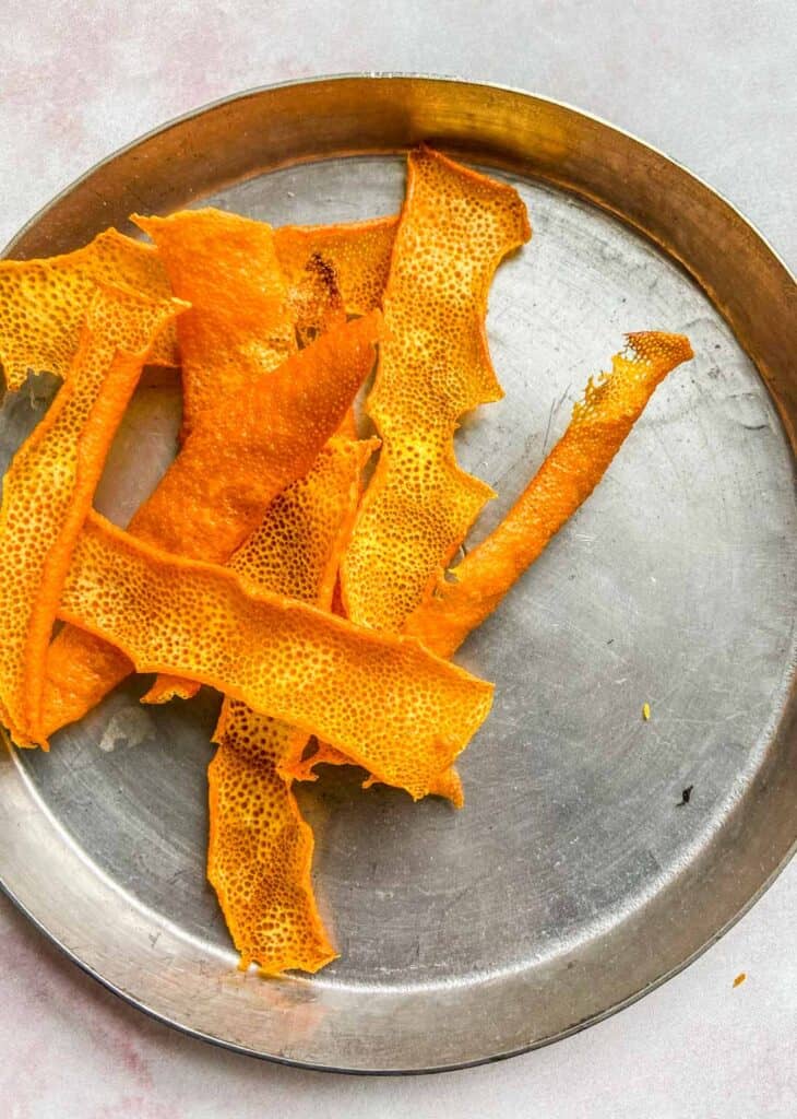 Dried Orange Peels